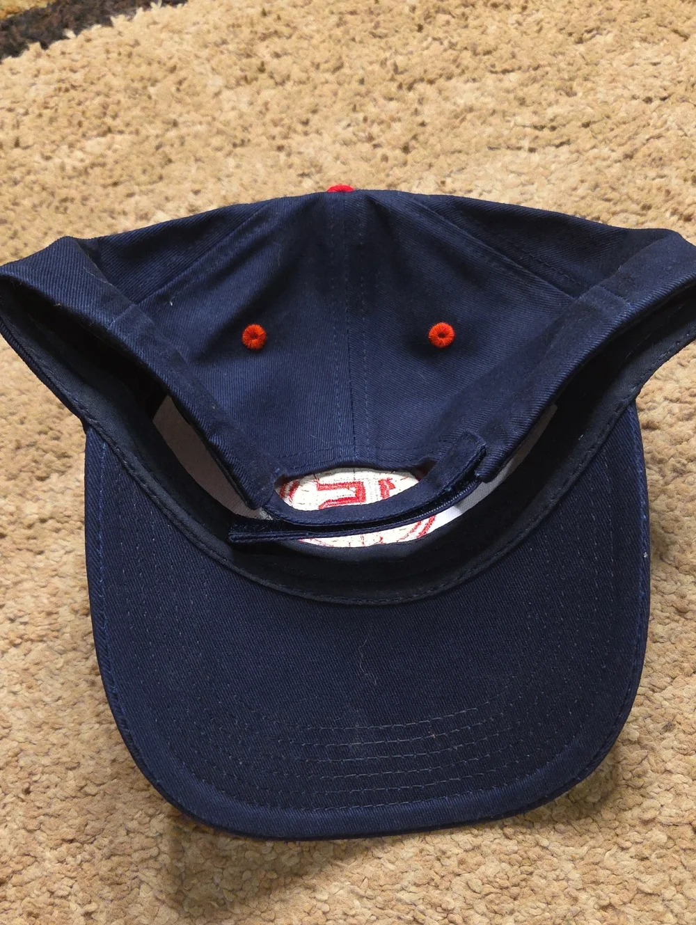 Dustin Peoroia Red Sox Hat Laser Show Rare